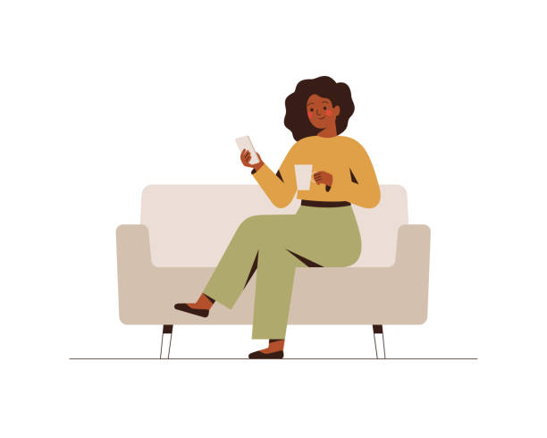 Woman on smartphone